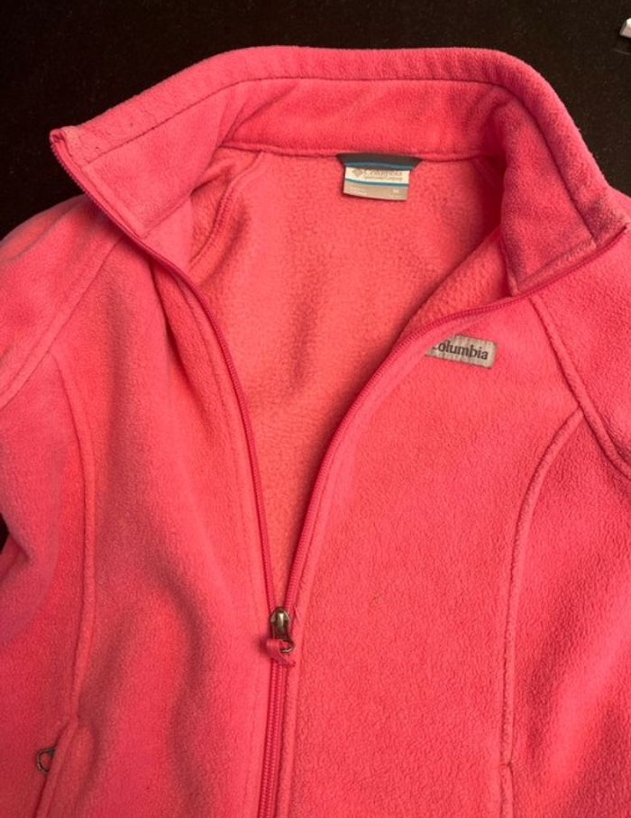 Polaire Fille  Columbia fuchsia – Taille M – Chaude & légère - photo numéro 4