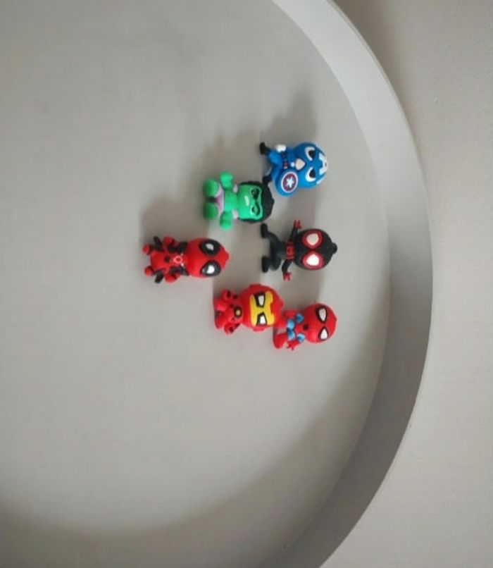 Lot de 6 figurines Avengers - photo numéro 2