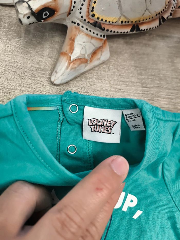 Ensemble été 2 pièces garçon 6 mois Looney Tunes Bugs Bunny - photo numéro 12