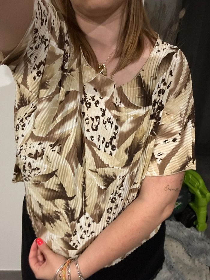 Blouse vintage Claire delandes T44 - photo numéro 4