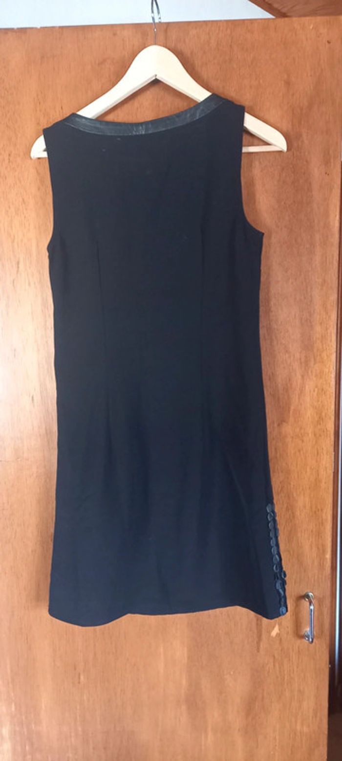 Robe simili cuir 3 trous - photo numéro 5