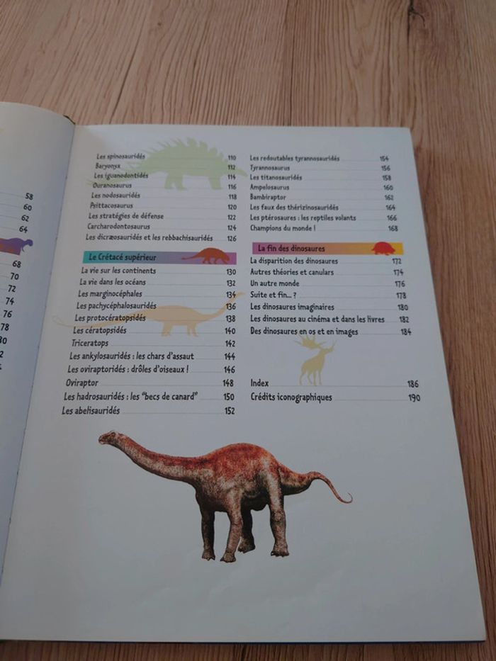 Encyclopédie Fleurus junior Dinosaures - photo numéro 6