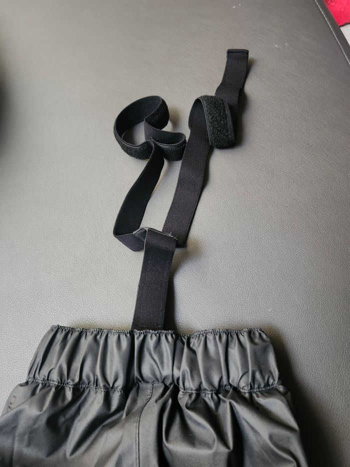 Pantalon de ski bebe enfant 3 ans wedze chaud et impermeable gris foncé - photo numéro 9