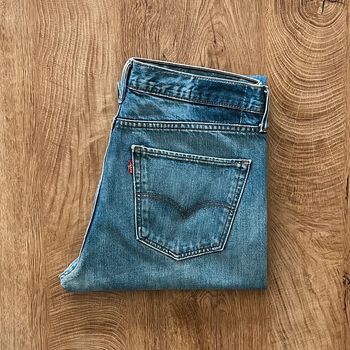 Jean/pantalon bleu Levi's 508 pour homme, taille W 34 L 34 (44 taille française)