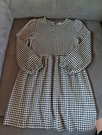 Robe manches longues Fille 8 ans carreaux Kiabi