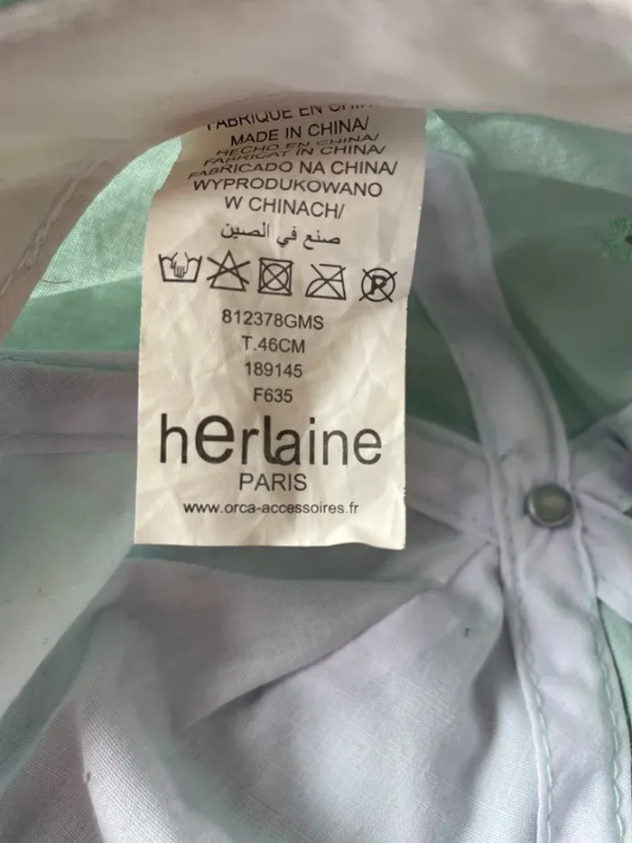 Casquette bébé 45 cm - photo numéro 2