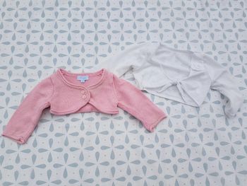 Lot de 2 boleros fille 3 mois