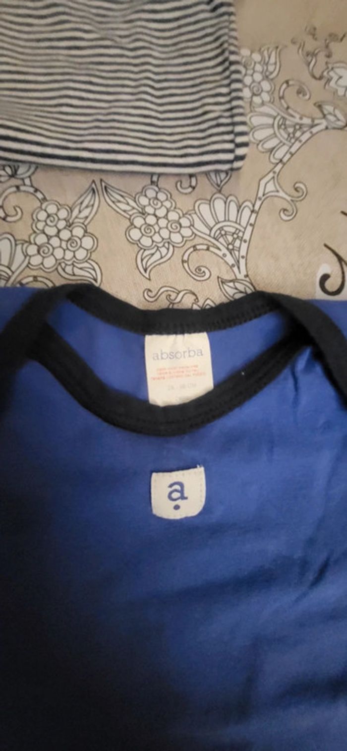 Lot de 5 bodie absorba 2ans - photo numéro 3