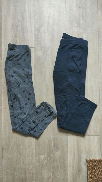 Lot de 2 leggings 9/10 ans
