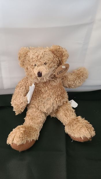 doudou ours oscar beige