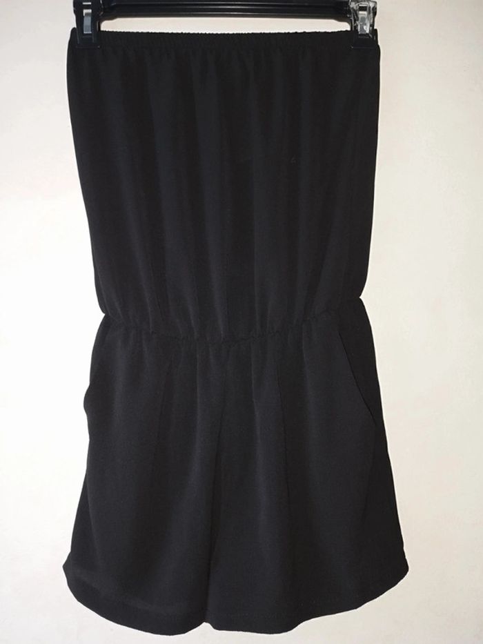 Combishort épaules dénudées noir