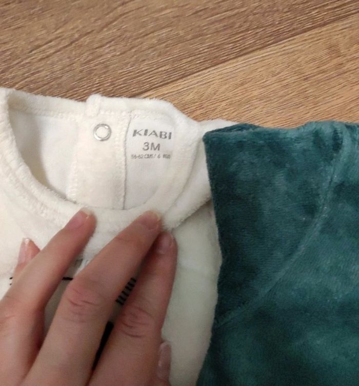 Lot de 2 pyjamas Kiabi 3 mois - photo numéro 4