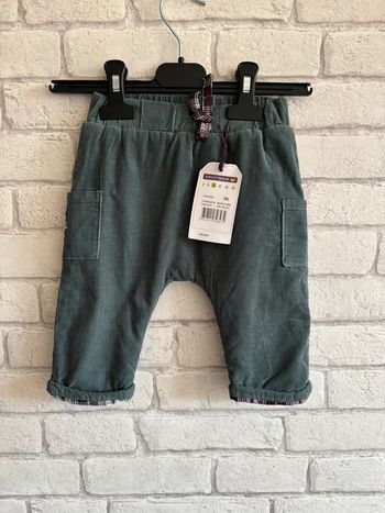 Pantalon épais sergent Major taille 9 mois neuf