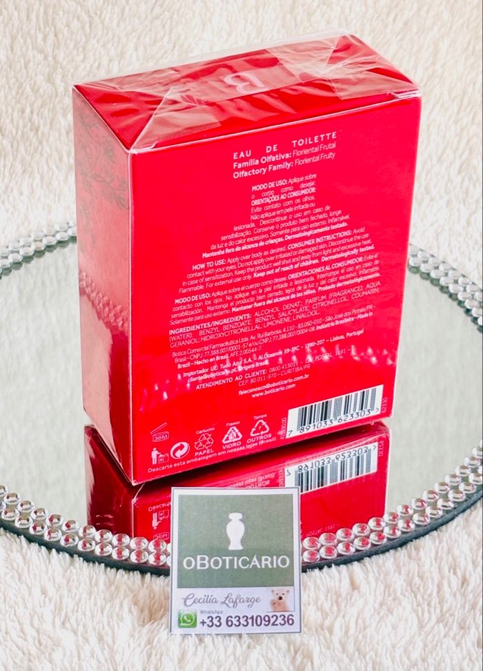 Eau de toilette Floratta Red 75ml féminin - photo numéro 3