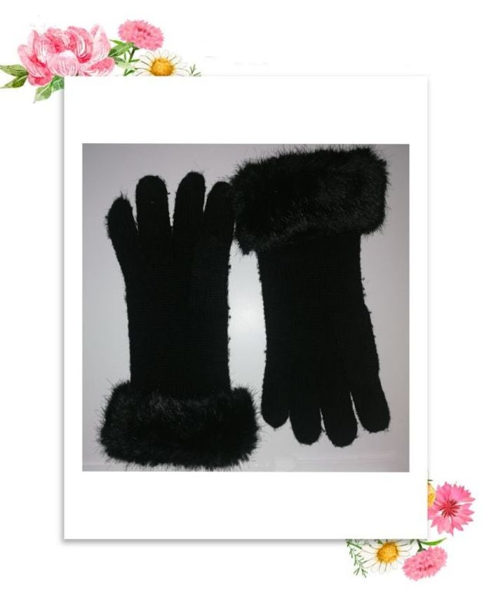 gants noir