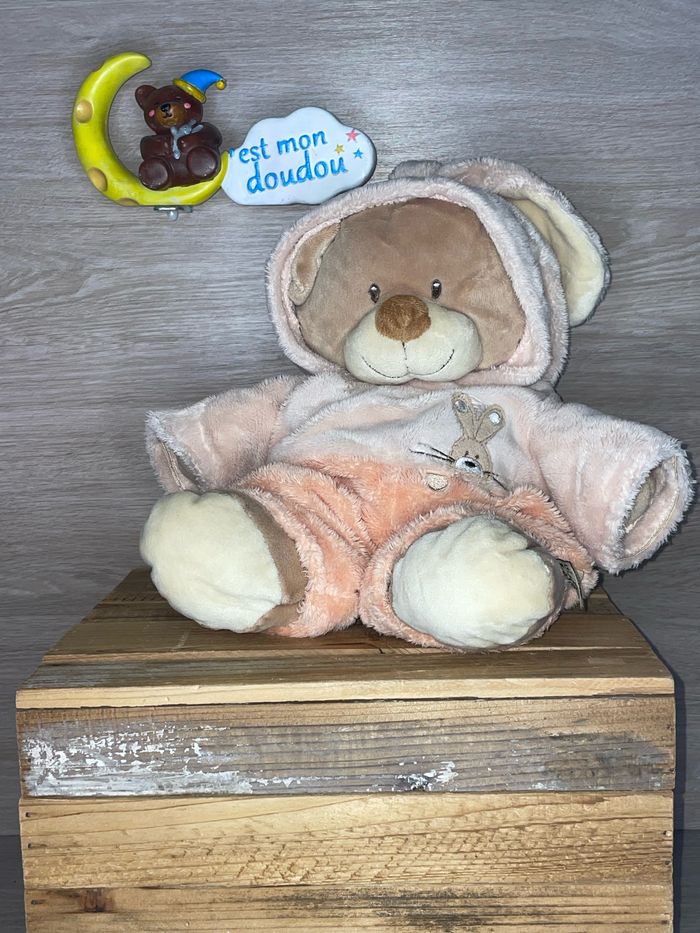 NIC630 doudou ours 🐻 nicotoy