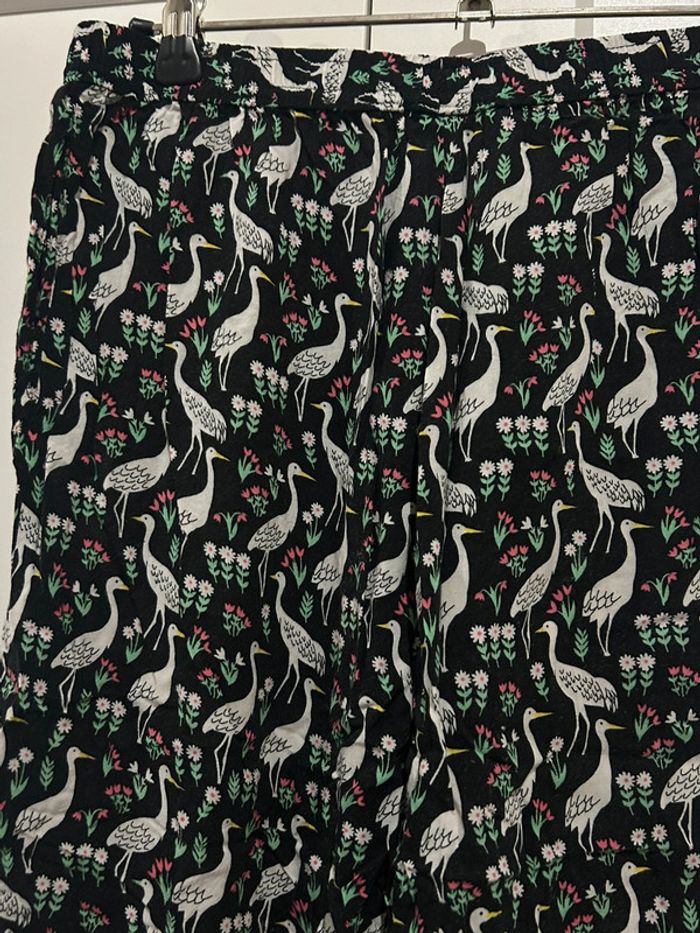 568 - pantalon pyjama à motifs oiseaux - photo numéro 6