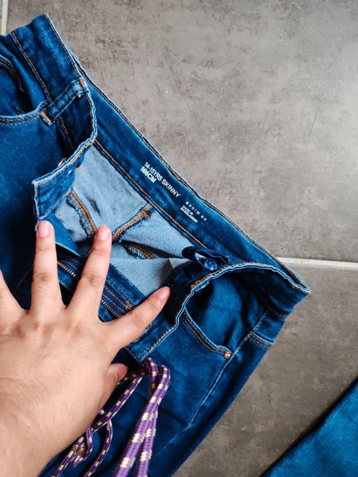Lot 2 jeans skinny - photo numéro 6