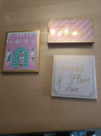 LOT DE 3 PALETTES TOO FACED NEUVES