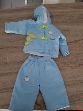 Ensemble veste et pantalon épais 3 mois
