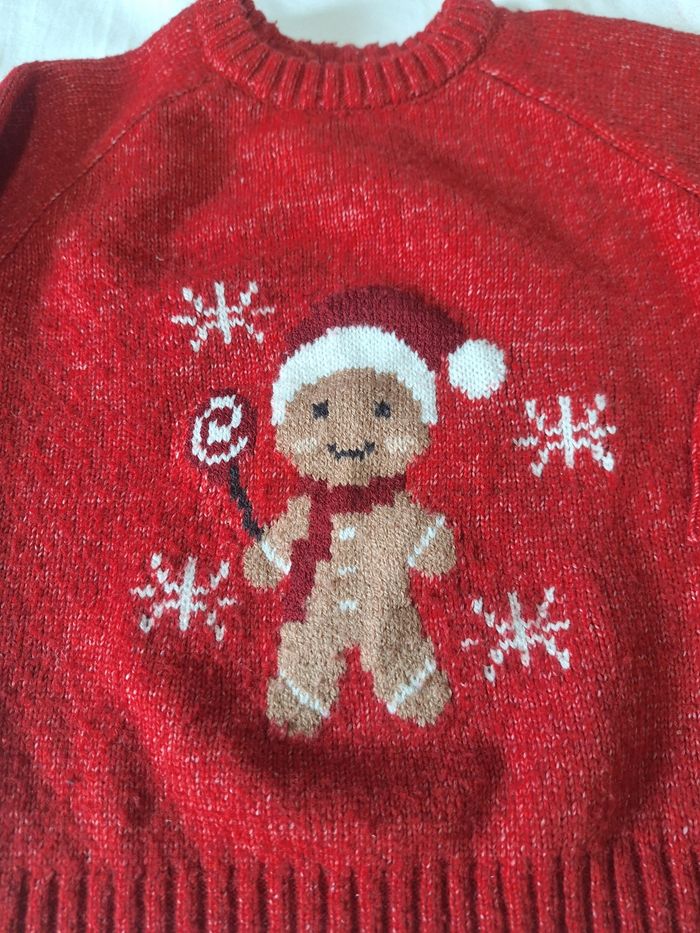 Pull de Noël Kiabi, Taille 24 mois - photo numéro 2