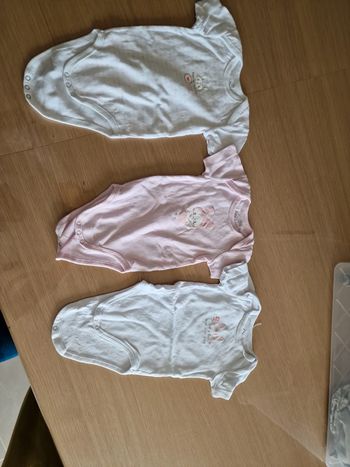 Lot 3 body tex 9 mois neuf