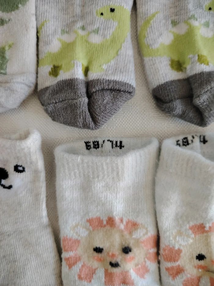 Lot de 9 paires de chaussettes bébé - photo numéro 2
