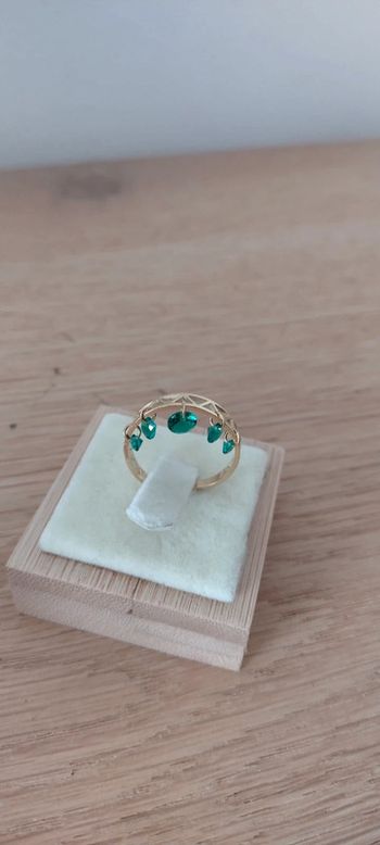 Bague réglable cristaux Bohm