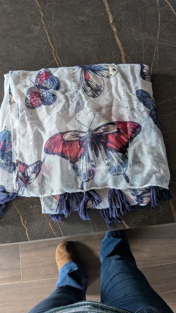 Etoile motifs papillons