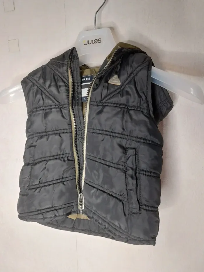 Doudoune noir " Kiabi"