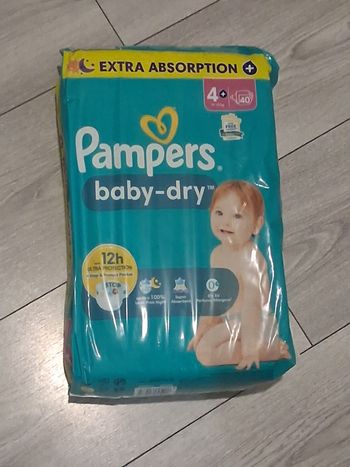Pampers baby dry taille 4