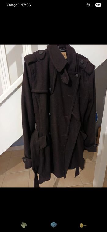 Manteau Manoukian marron