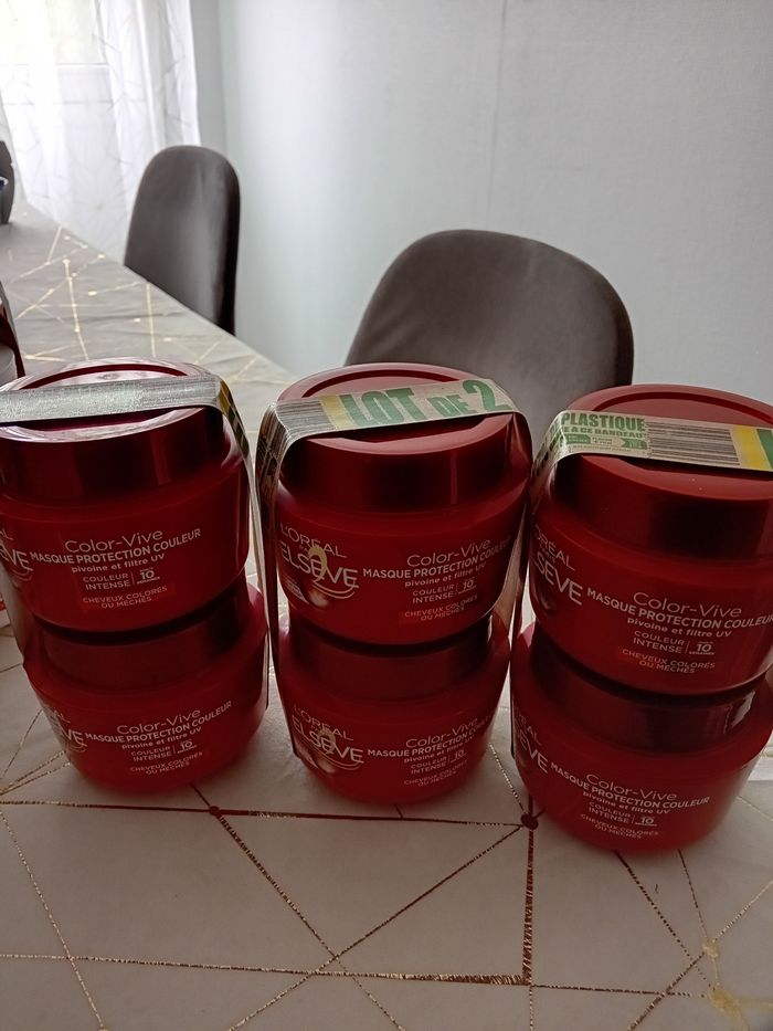 3 lot de masque ELSEVE à 30€