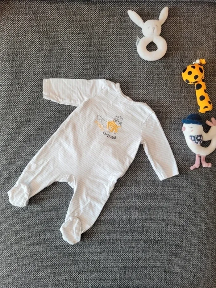 Pyjama léger garçon 3 mois TAO - photo numéro 2
