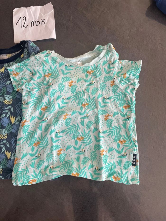2 t-shirt manches courtes - photo numéro 2