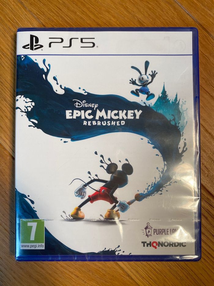 Disney Epic Mickey rebrushed - PS5 - jeu neuf sous blister - photo numéro 4