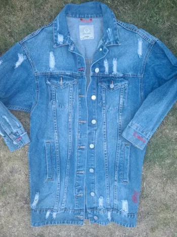 Veste en jean oversize