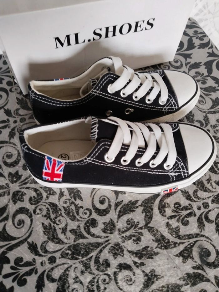 Baskets sneakers enfant pointure 28 - photo numéro 6