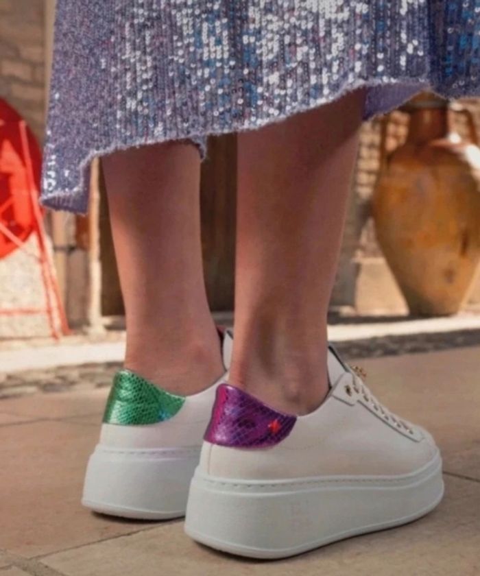 Sneackers cuir Gio + - photo numéro 4