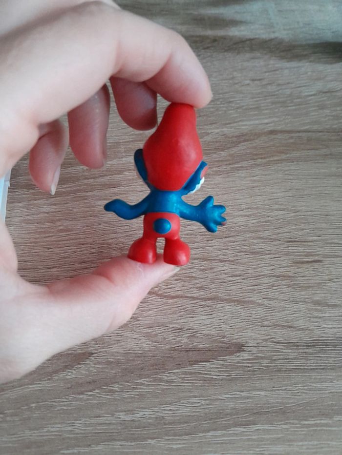 Magnifique grand stroumpf vintage ancien - photo numéro 3