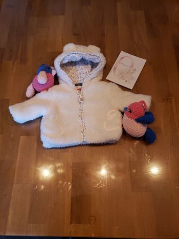 Manteau style nounours Naissance Sergent Major