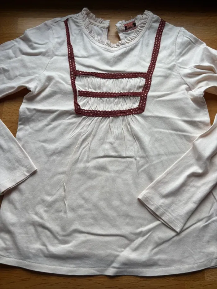 T-shirt ML tape à l’œil 10 ans fille