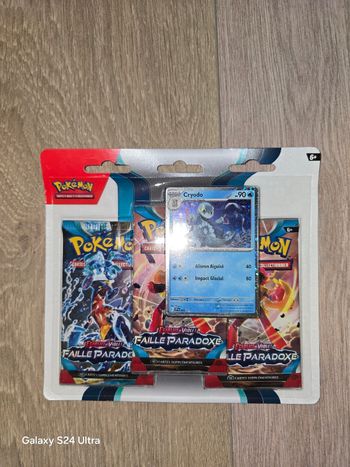 Pokemon tripack faille paradoxe