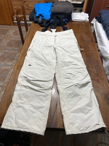 Pantalon de ski beige taille 46 quechua