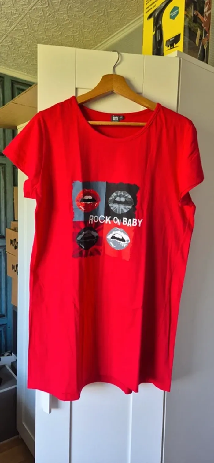 Maxi Tee-shirt/ chemise de nuit femme.