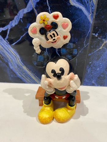 Figurine La Pensée D'amour De Mickey Disney Traditions
