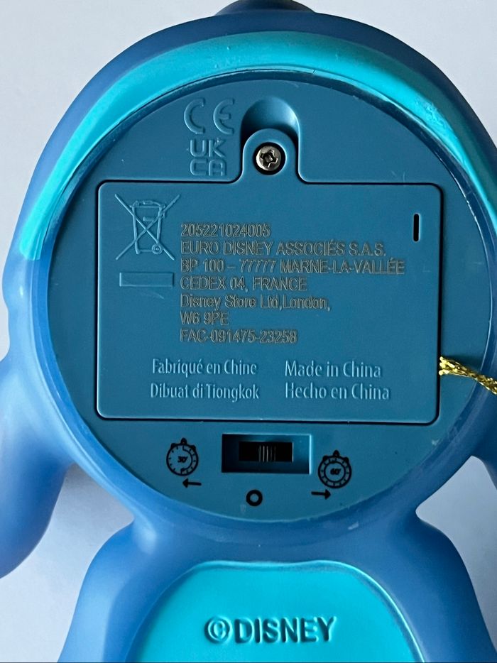 Veilleuse Stitch Disneyland Paris - photo numéro 7