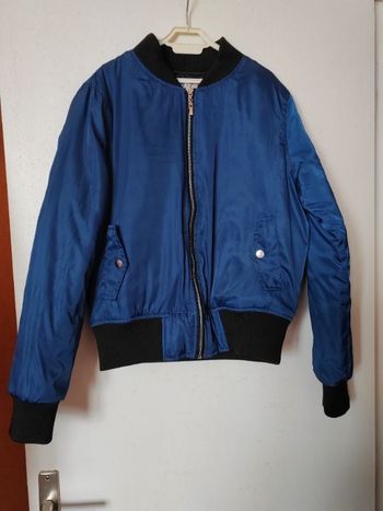 Blouson bleu M