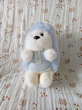 Doudou hérisson Tartine et Chocolat