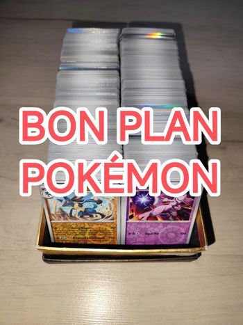 Lot de 100 cartes Pokémon VF en très bon état 